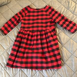 Plaid Baby Doll Dress